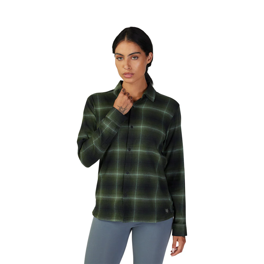 Camisa FOX Survivalist Mujer Gris S Z.E - Image 3