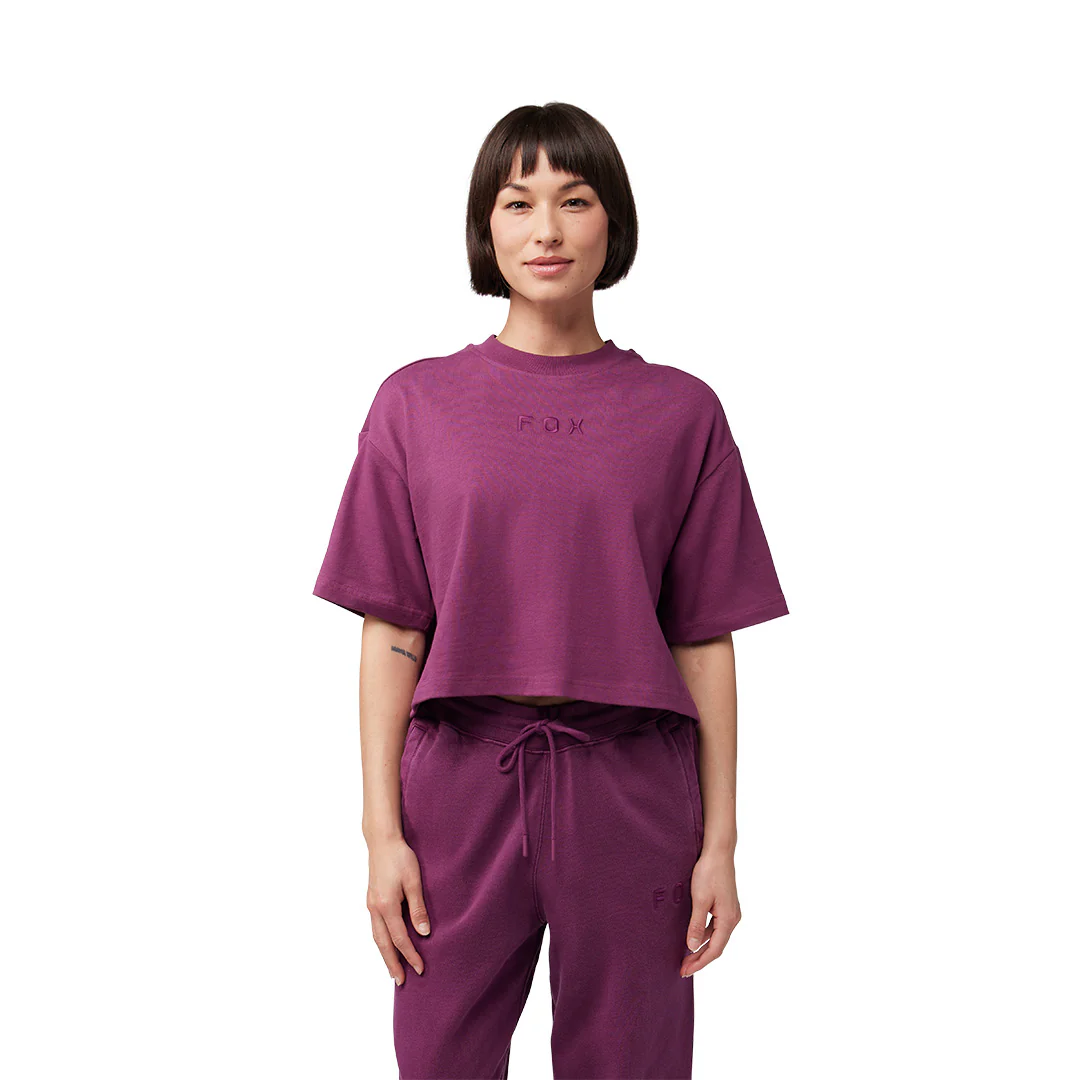 Crop FOX Oversized Wordmark Mujer - Image 3