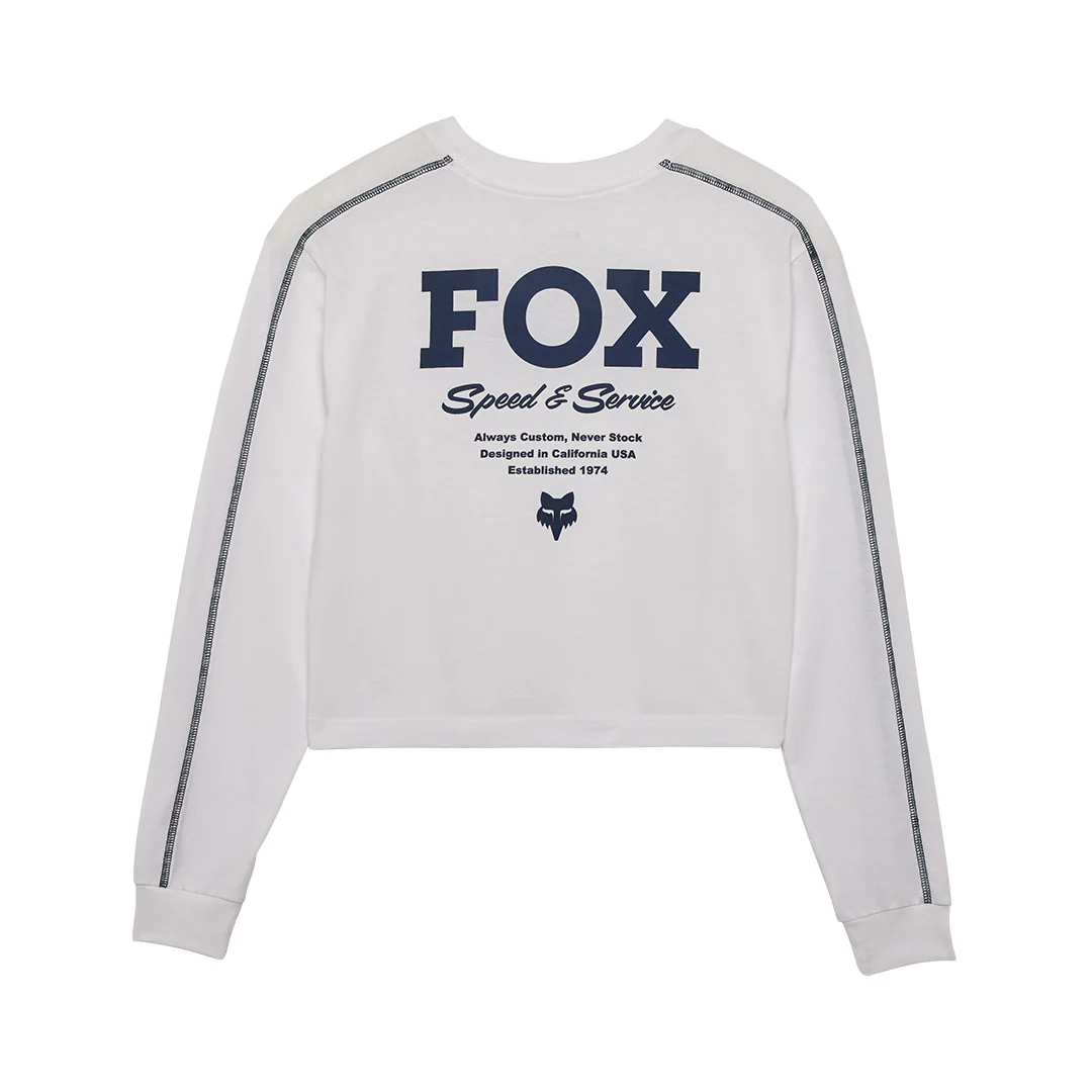Playera FOX M Larga Speed & Service Mujer - Image 3