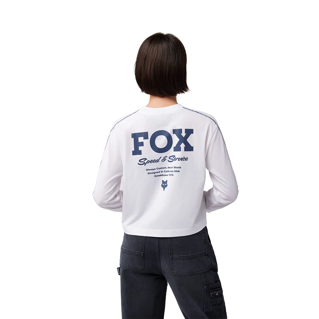 Playera FOX M Larga Speed & Service Mujer - Image 5