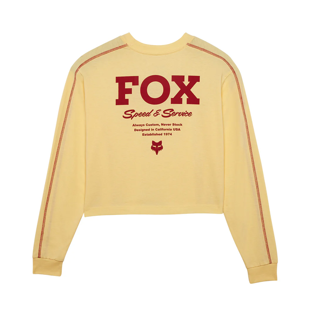 Playera FOX M Larga Speed & Service Mujer - Image 7