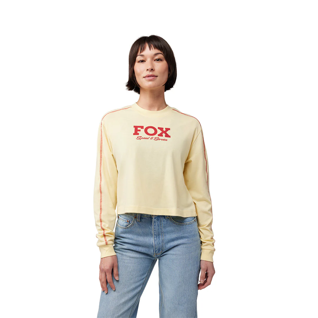 Playera FOX M Larga Speed & Service Mujer - Image 8