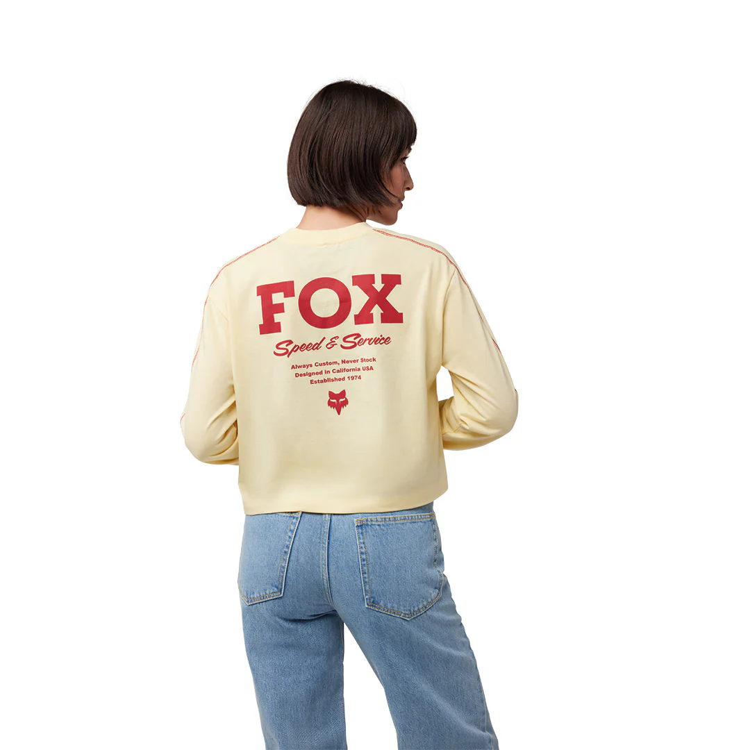 Playera FOX M Larga Speed & Service Mujer - Image 9