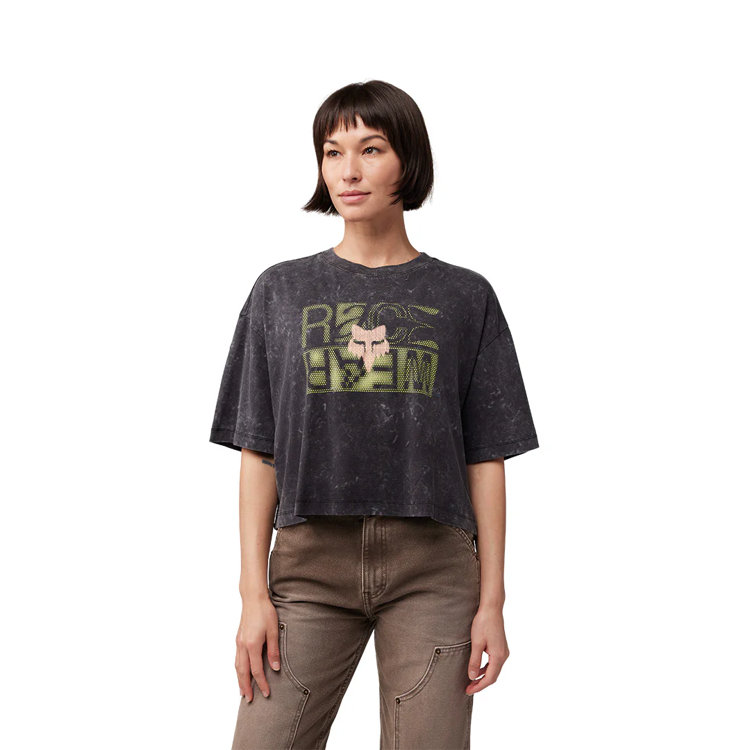 Playera FOX Oversized Throttle Mujer - Image 3