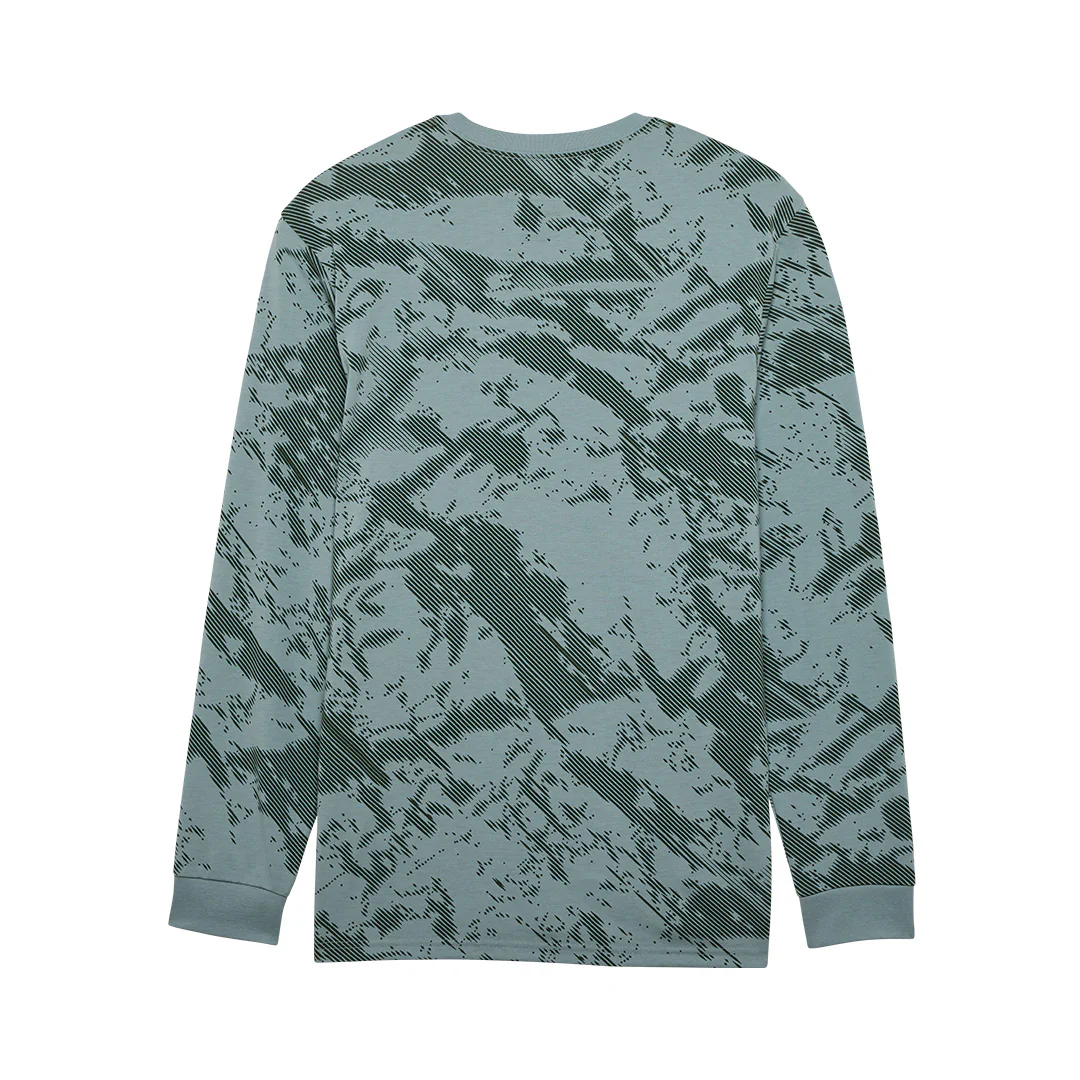 Playera FOX Tech M Larga Gravel - Image 2